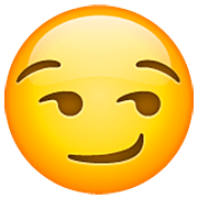 😏 Emoji selbstgefällig grinsendes Gesicht WhatsApp 2.23.2.72.