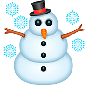 Emoji ☃️ Pupazzo Di Neve su WhatsApp 2.23.2.72.