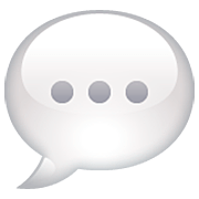 💬 Emoji Bocadillo De Diálogo en WhatsApp 2.23.2.72.