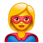 Emoji 🦸 Supereroe su WhatsApp 2.23.2.72.