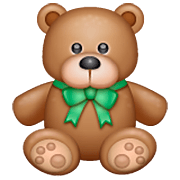 Emoji 🧸 Orsetto su WhatsApp 2.23.2.72.