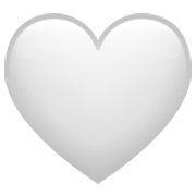 🤍 Emoji weißes Herz WhatsApp 2.23.2.72.