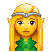 Emoji 🧝‍♀️ Elfo Donna su WhatsApp 2.23.2.72.