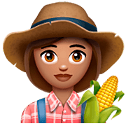 Agricultora: Tono De Piel Medio WhatsApp 2.23.2.72.