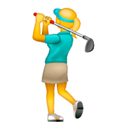 🏌️‍♀️ Emoji Mujer Jugando Al Golf en WhatsApp 2.23.2.72.
