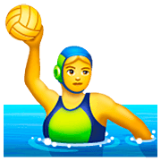 🤽‍♀️ Emoji Mujer Jugando Al Waterpolo en WhatsApp 2.23.2.72.