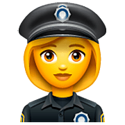 👮‍♀️ Emoji Policial Mulher na WhatsApp 2.23.2.72.