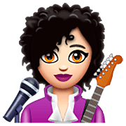 👩🏻‍🎤 Emoji Cantante Mujer: Tono De Piel Claro en WhatsApp 2.23.2.72.