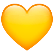 💛 Emoji Corazón Amarillo en WhatsApp 2.23.2.72.