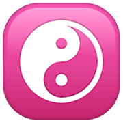 Emoji ☯️ Yin E Yang su WhatsApp 2.23.2.72.